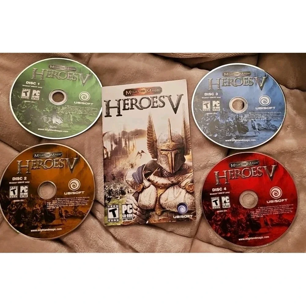 Heroes of Might and Magic V (PC, 2006) Complete With Manual GUC
